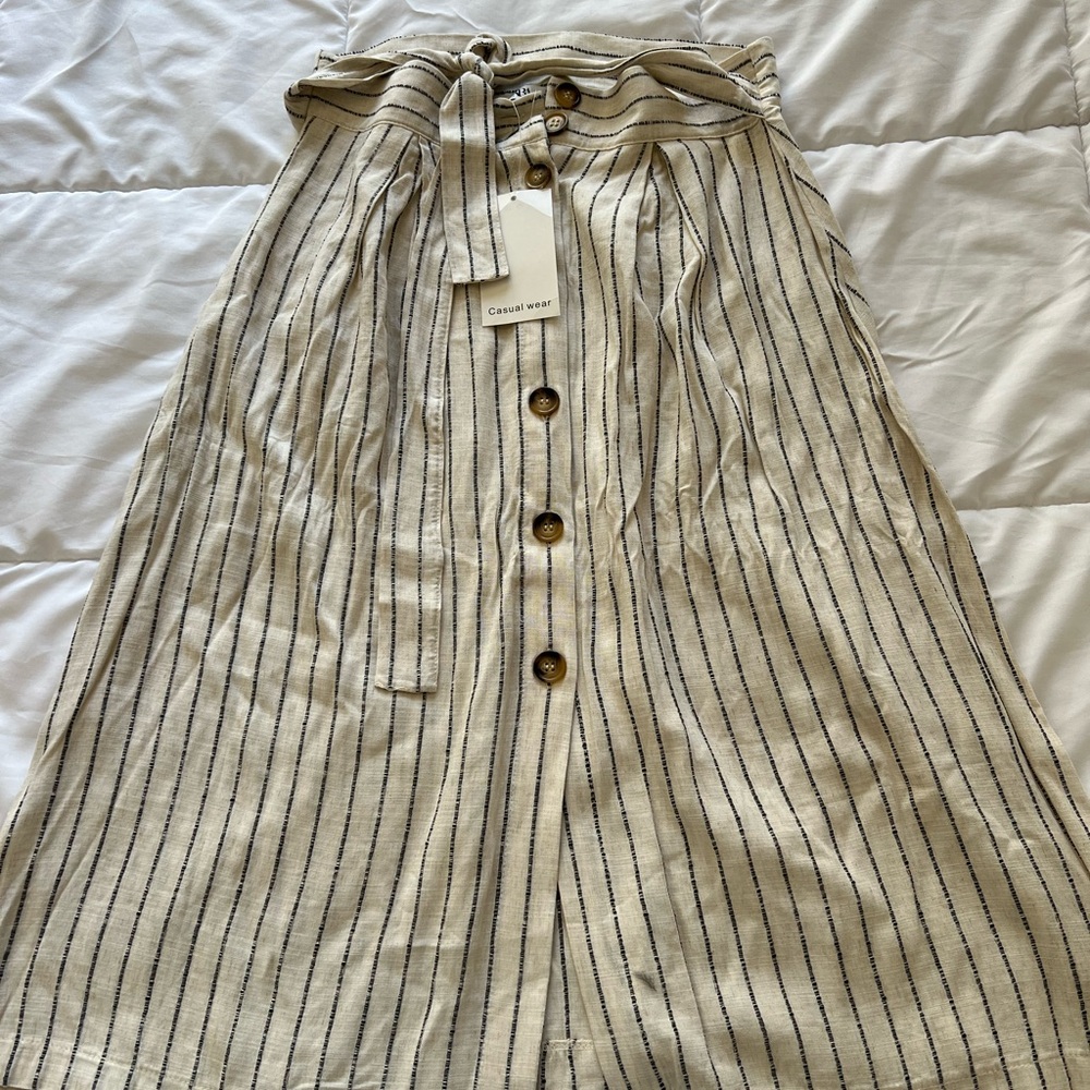 Zara Striped Skirt